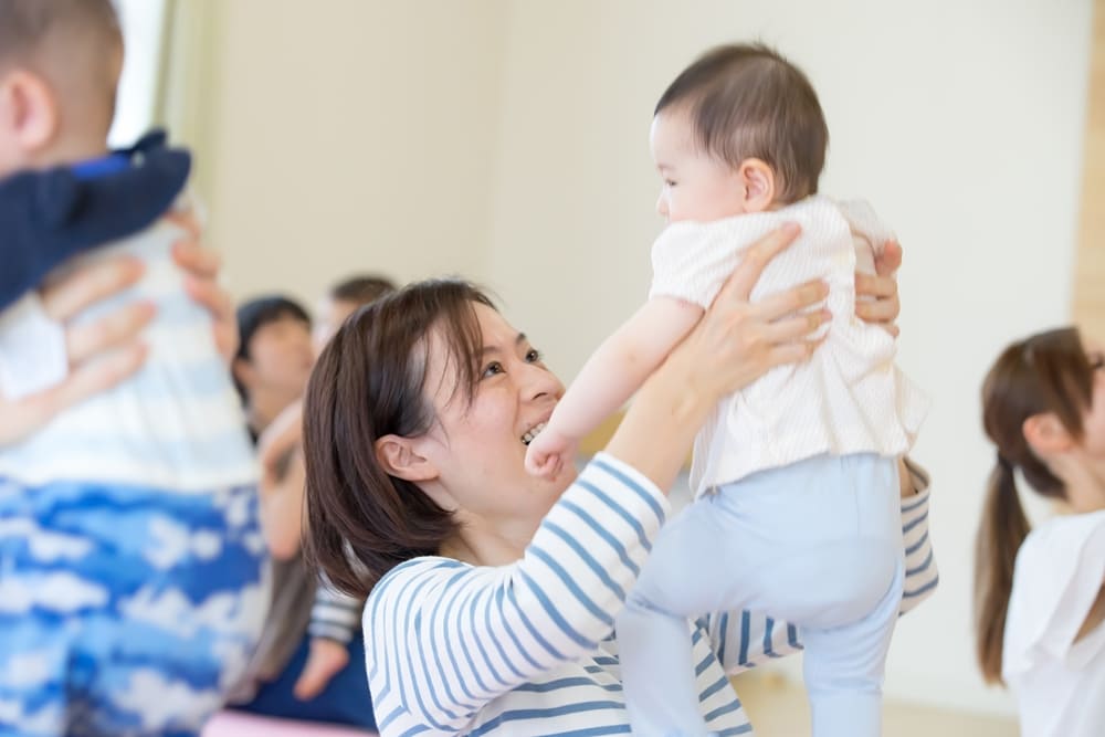 赤ちゃんとママ