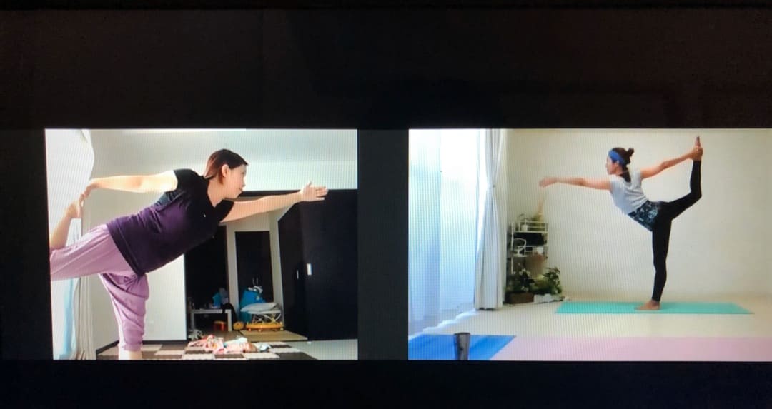 キッズヨガオンラインポーズ練習