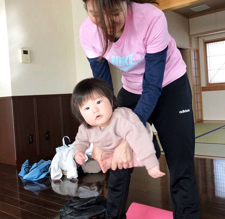子連れで不安な受講でしたが、とても楽しく学べたベビーヨガ&ママヨガ(産後ヨガ)資格