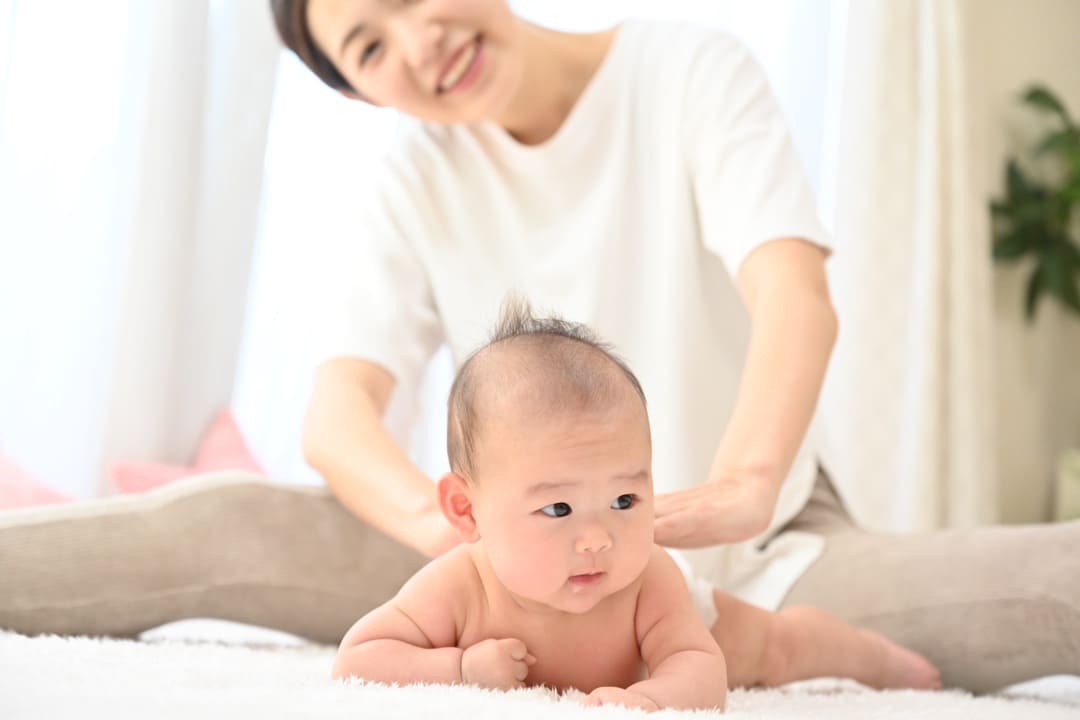 千葉県八千代市【ベビーマッサージ資格】赤ちゃんの脳の発達促進