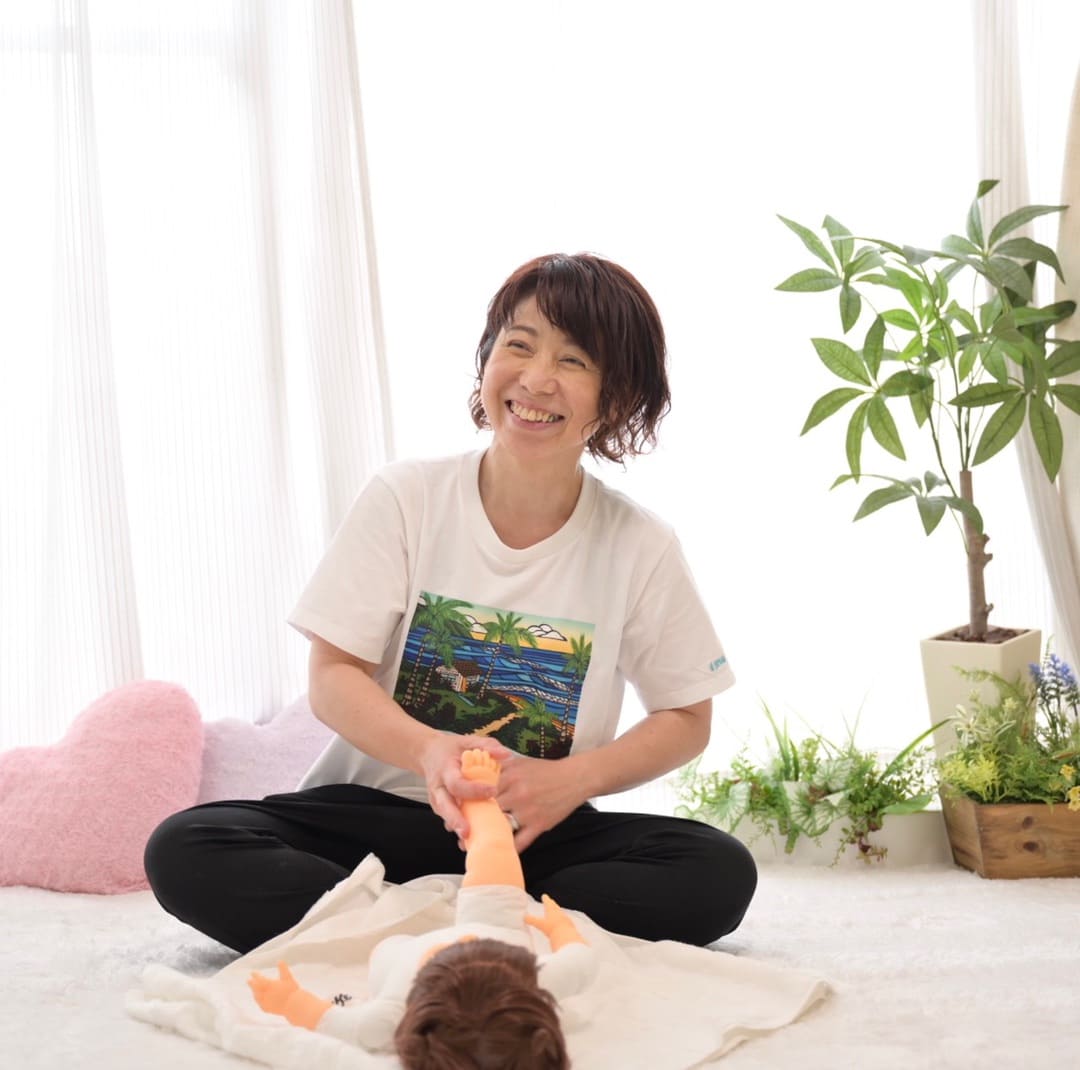 ベビーマッサージ資格『東京都板橋区』『赤ちゃんの脳の発達促進』