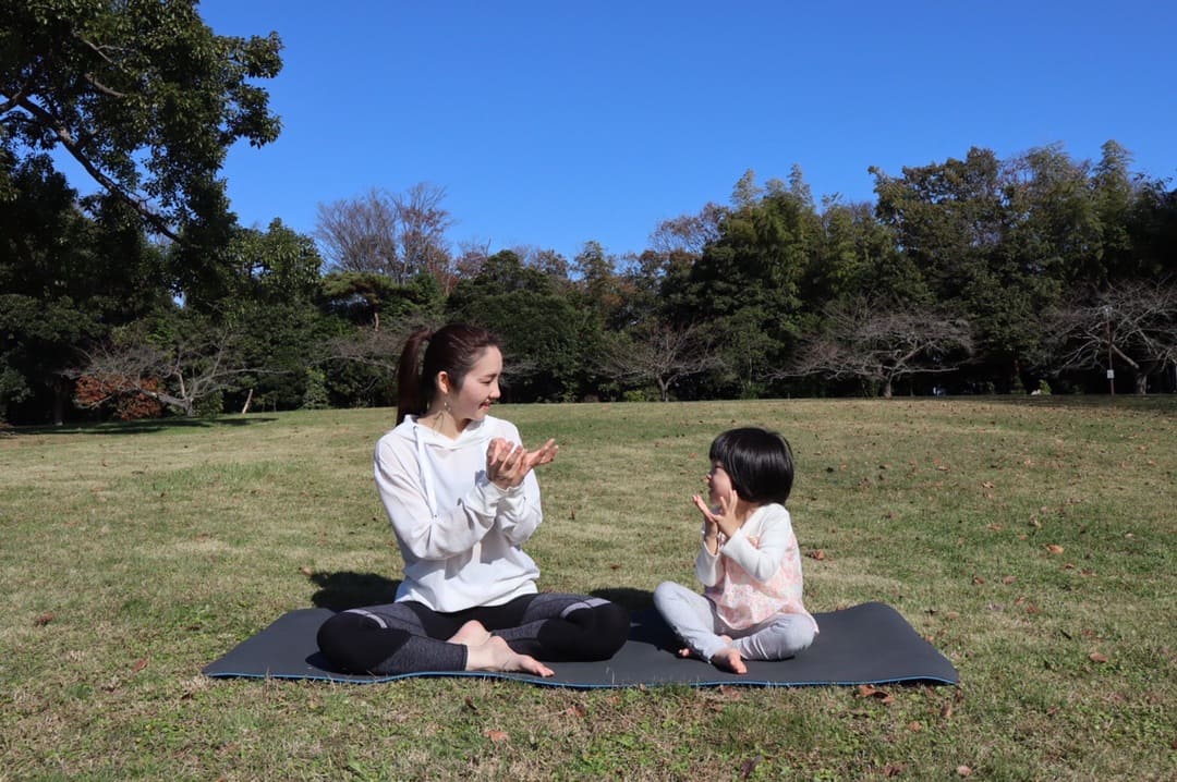 福島県いわき市「キッズヨガインストラクター資格講座」子供と一緒にキッズヨガ講座