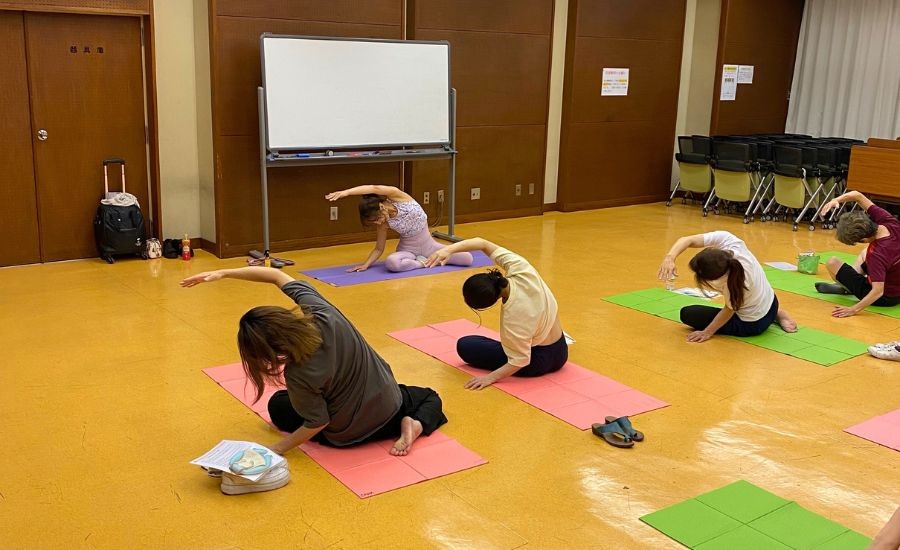 出張ヨガin京浜島勤労者厚生会館|女性特有の不調に寄り添うJAHAヨガ&ピラティス