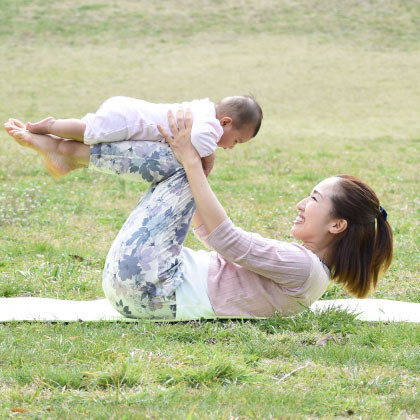 ヨガで子供を授かりやすい体に
